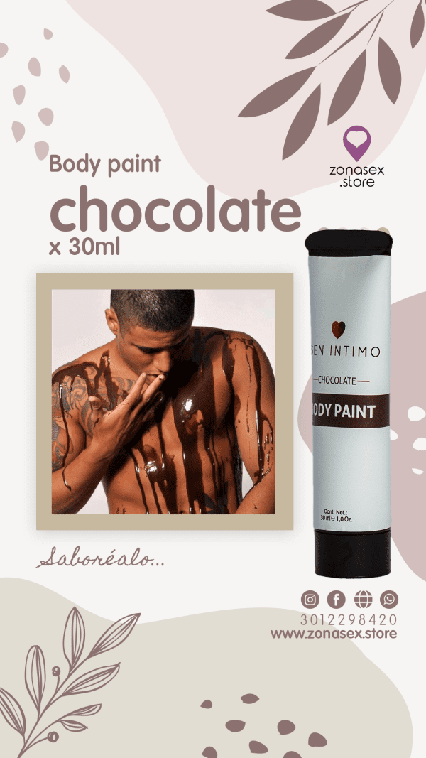 Body Paint chocolate x30ml
