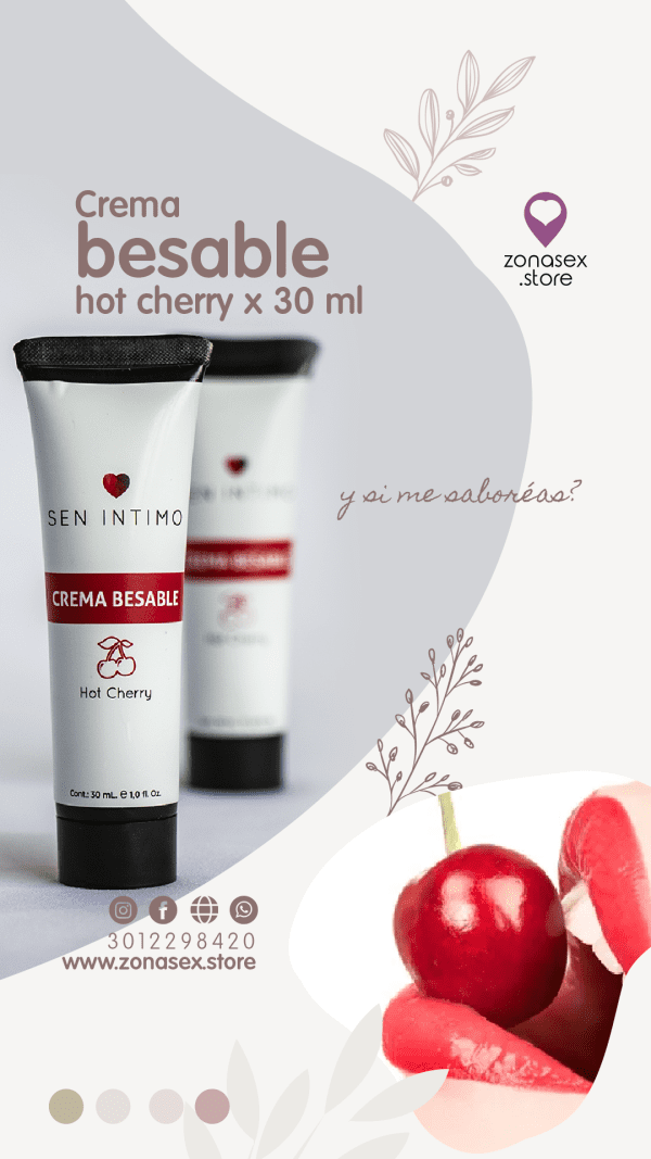 Crema besable hot Cherry x30 ml