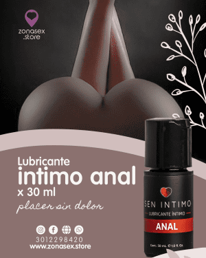 Lubricante intimo anal x30 ml