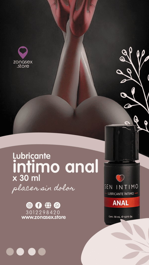 Lubricante intimo anal x30 ml