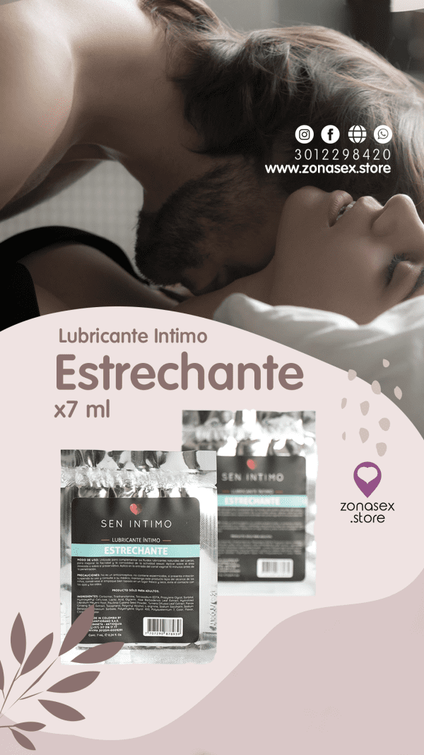 Lubricante intimo estrechante x 7 ml