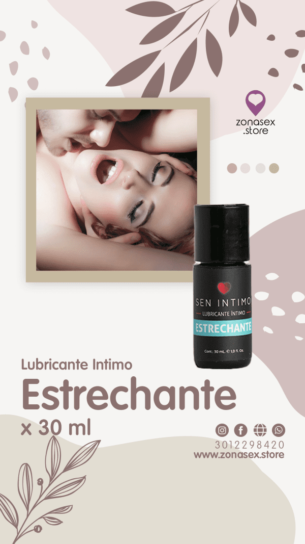 Lubricante intimo estrechate x 30 ml