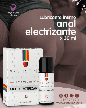 Lubricante intimo anal electrizante 30 ml
