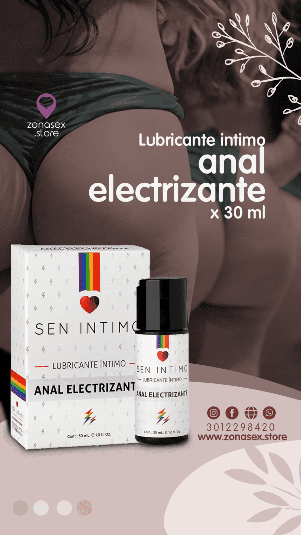 Lubricante intimo anal electrizante 30 ml